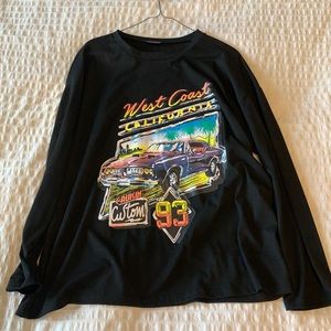 Shein black long sleeve (size S)